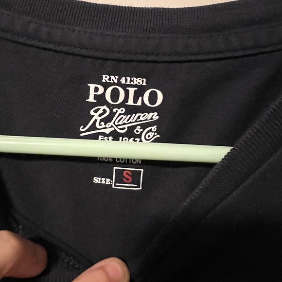 Polo Navy V Neck - Picture 2 of 2